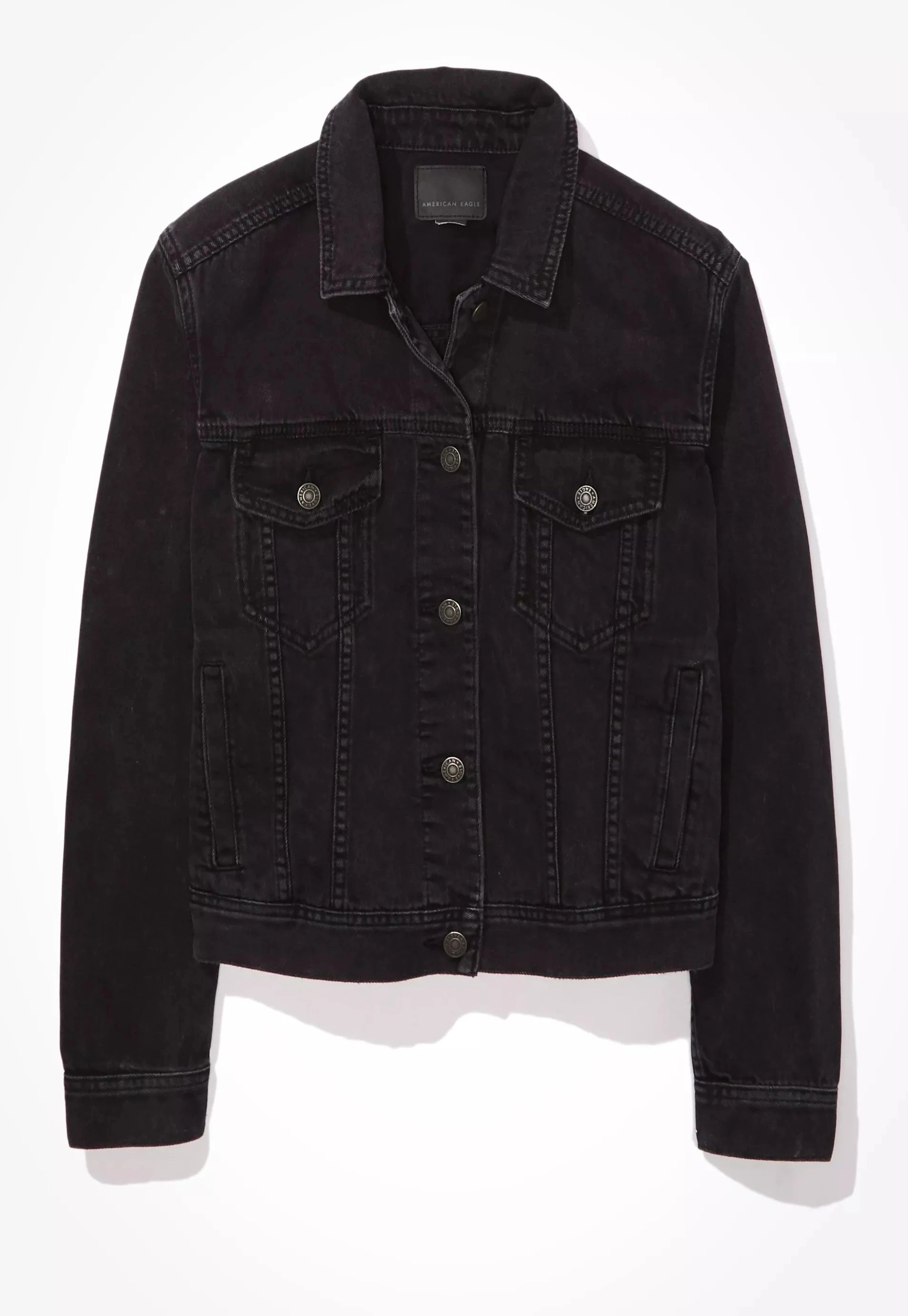 AE Black Denim Jacket