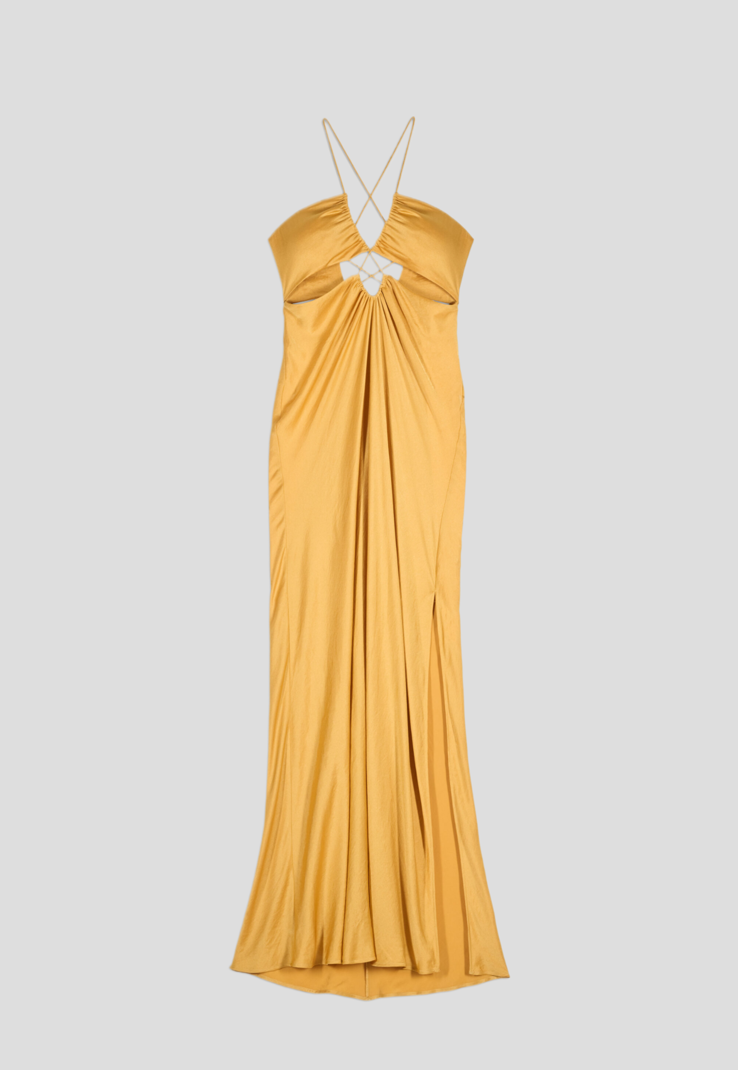 Carmin Vestido Largo