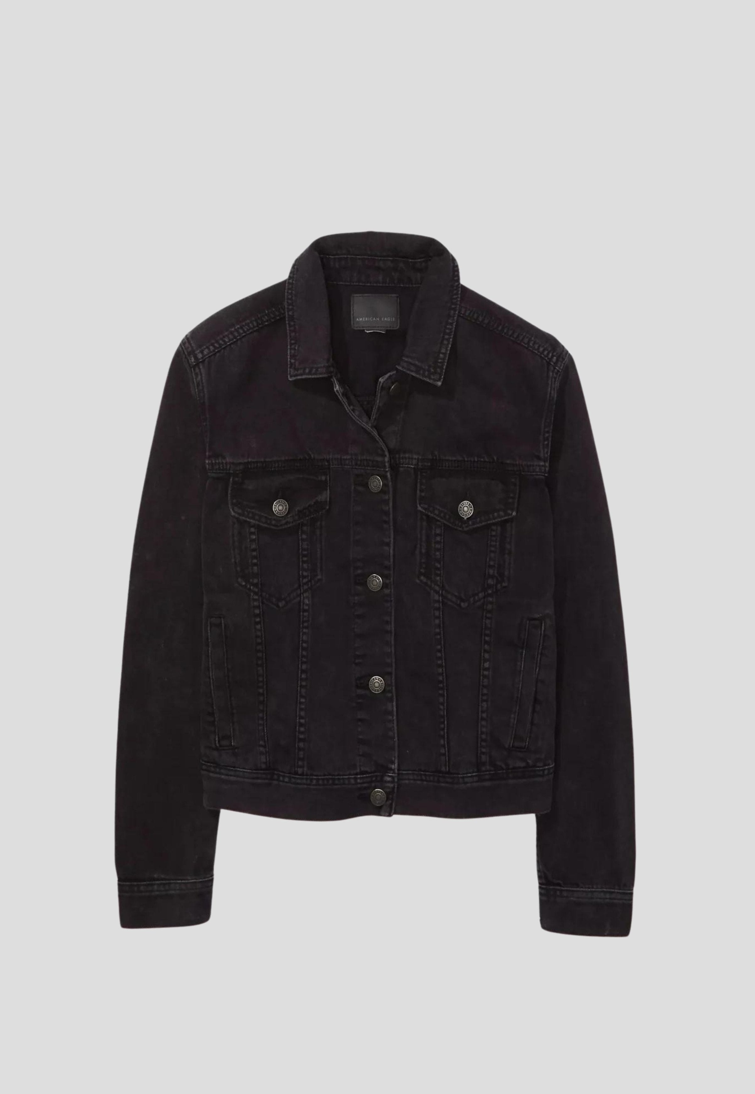 AE Black Denim Jacket