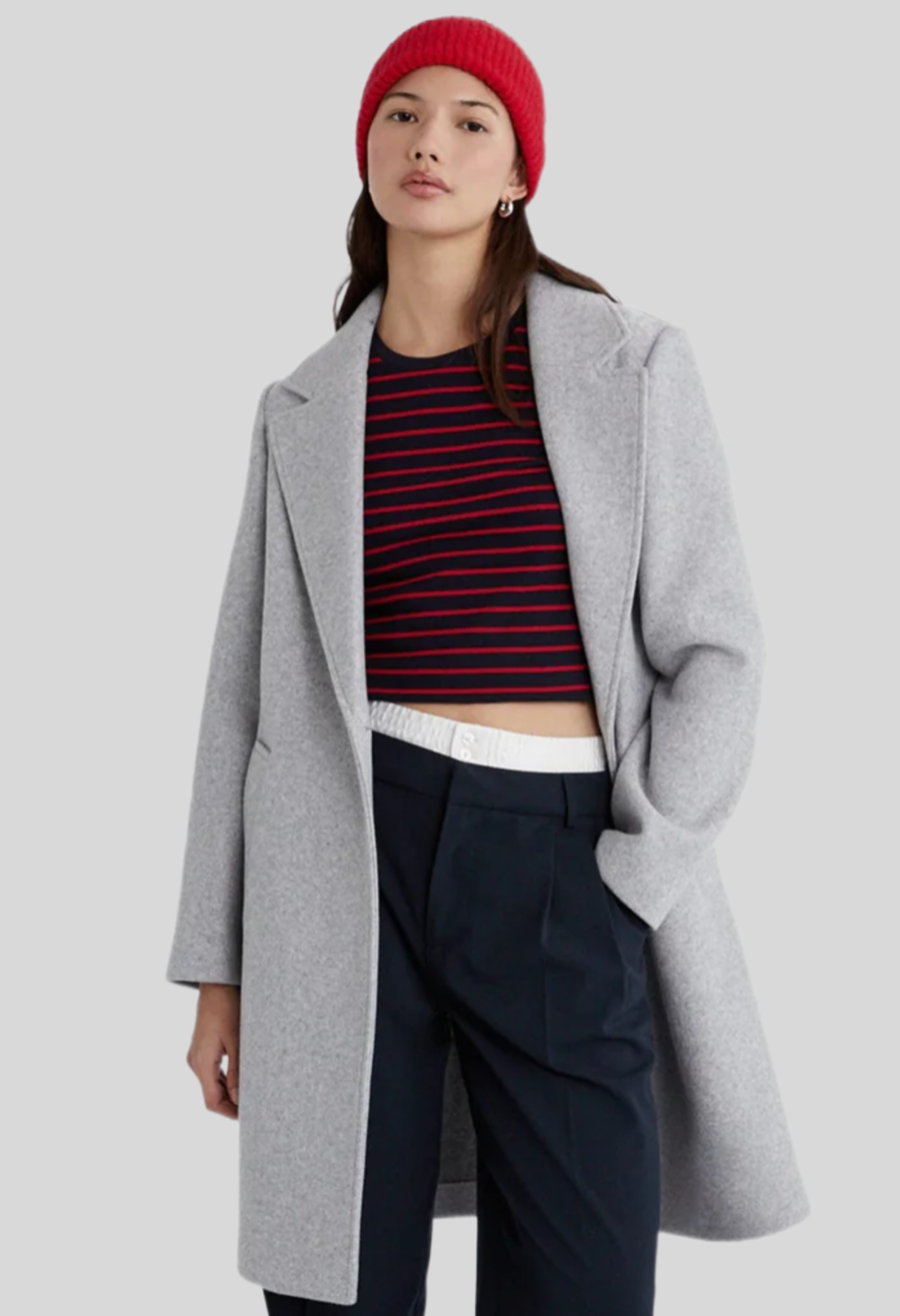 Soft Grey Coat