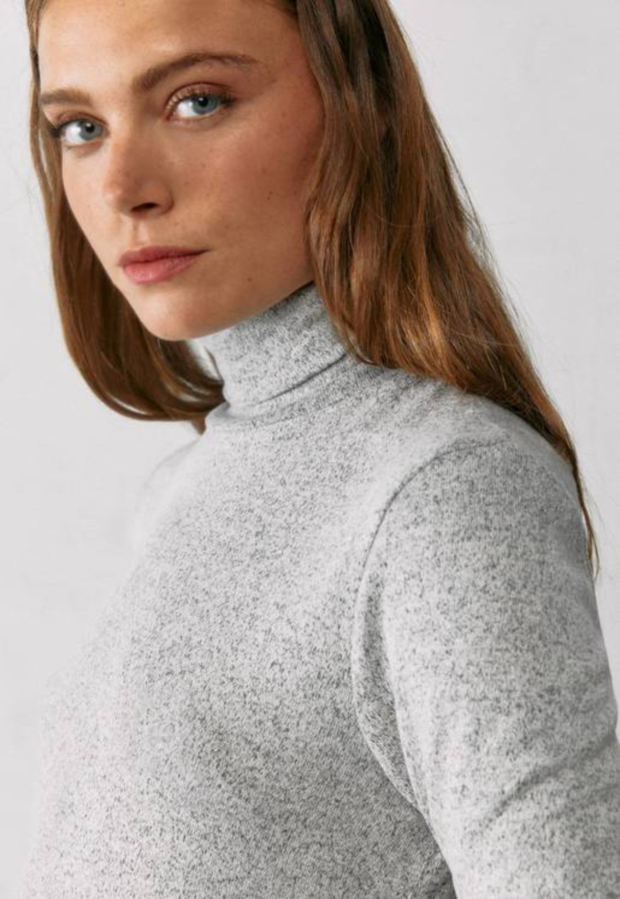 Sueter Gris Jaspeado