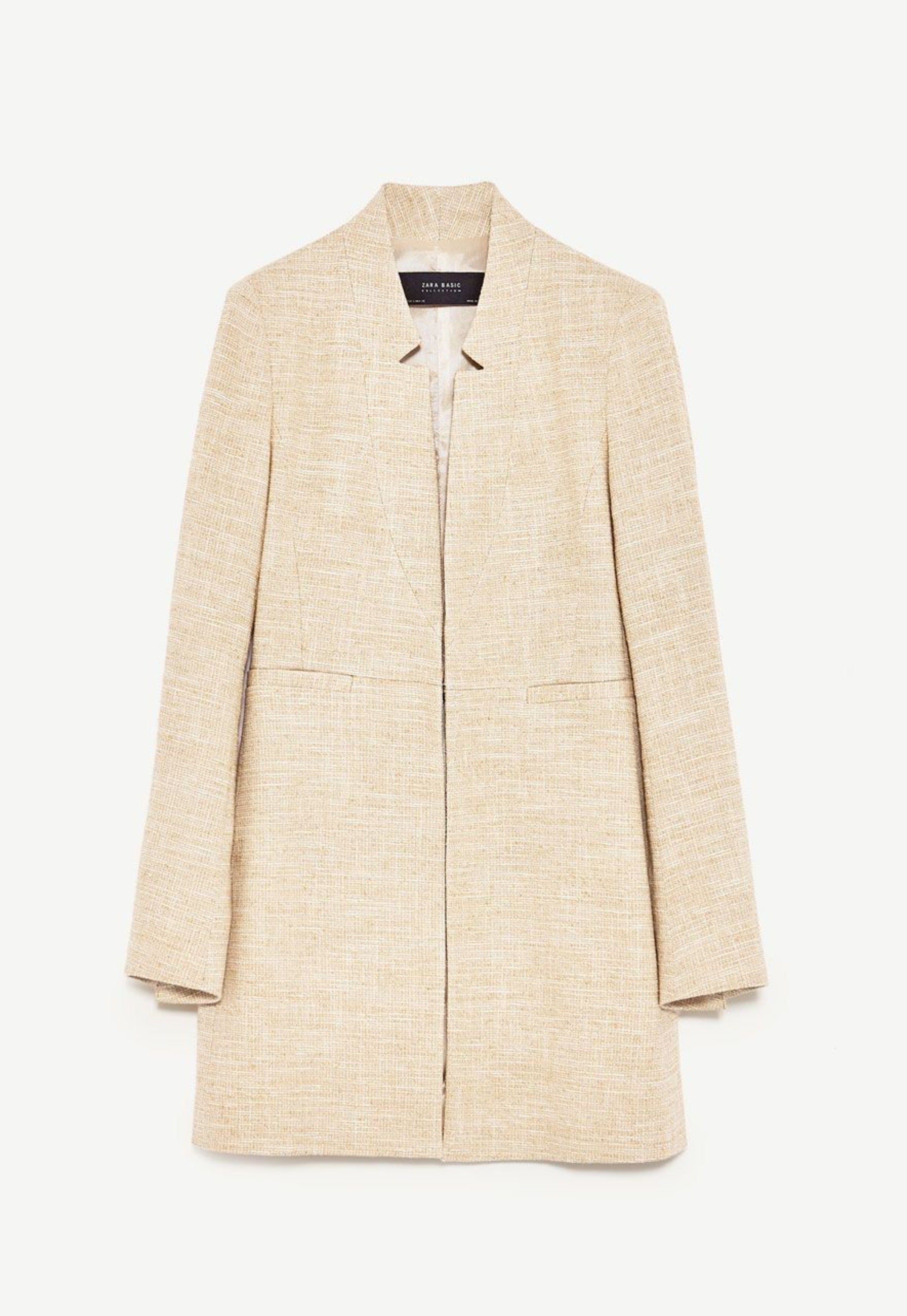 Inverted Lapel Collar Frock