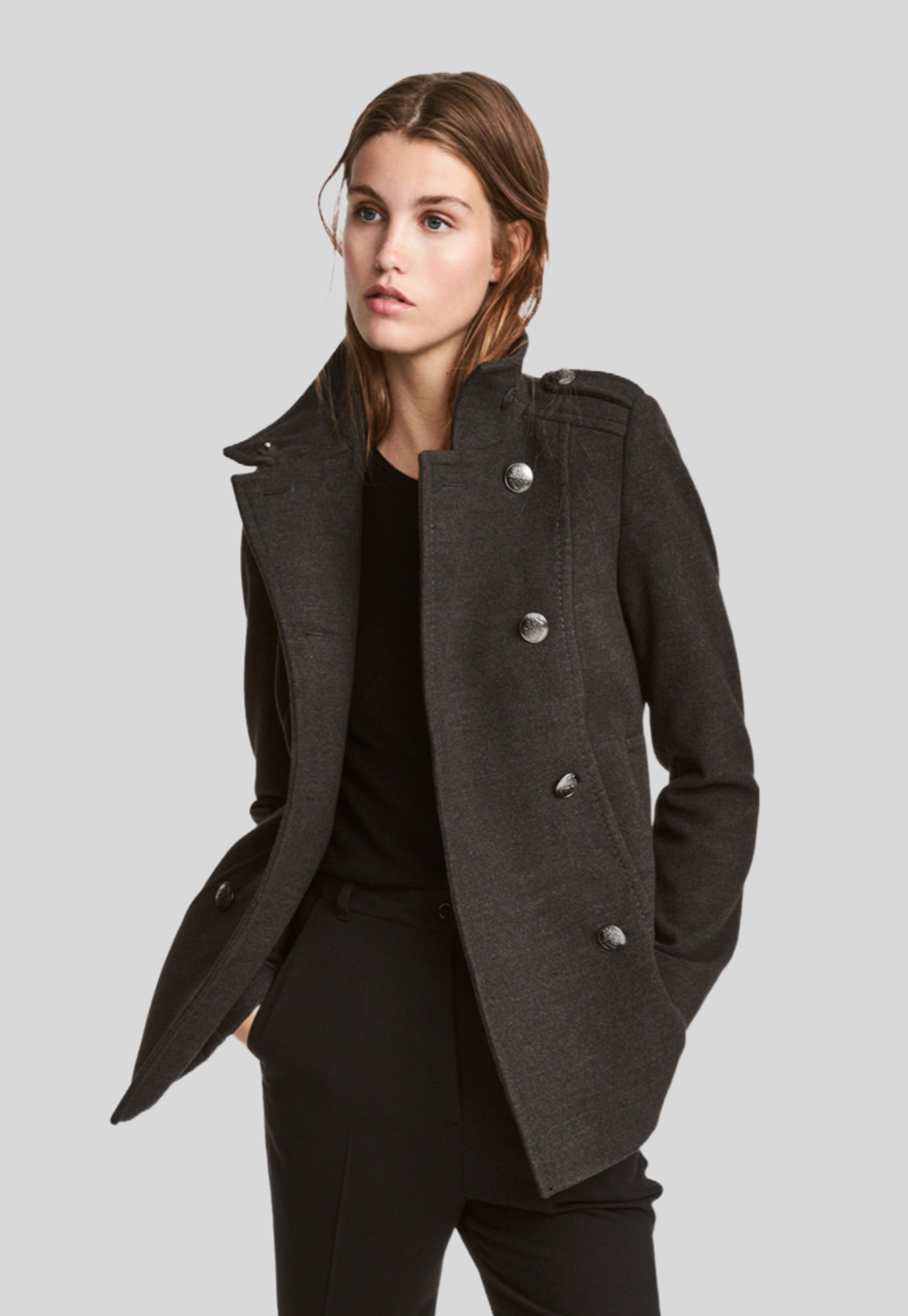 Pea coat grey
