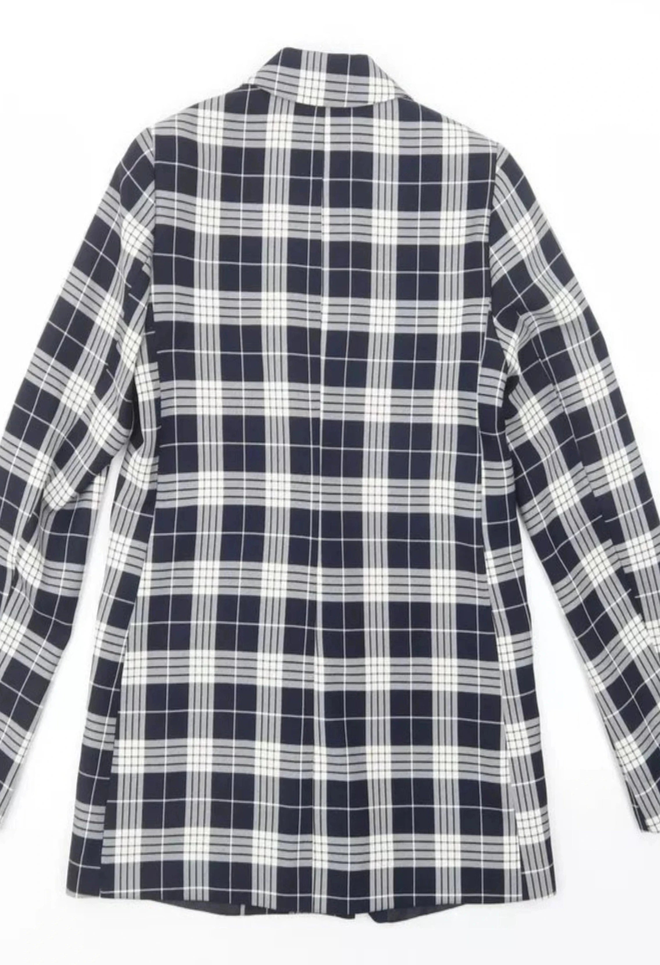 Plaid jacket blazer