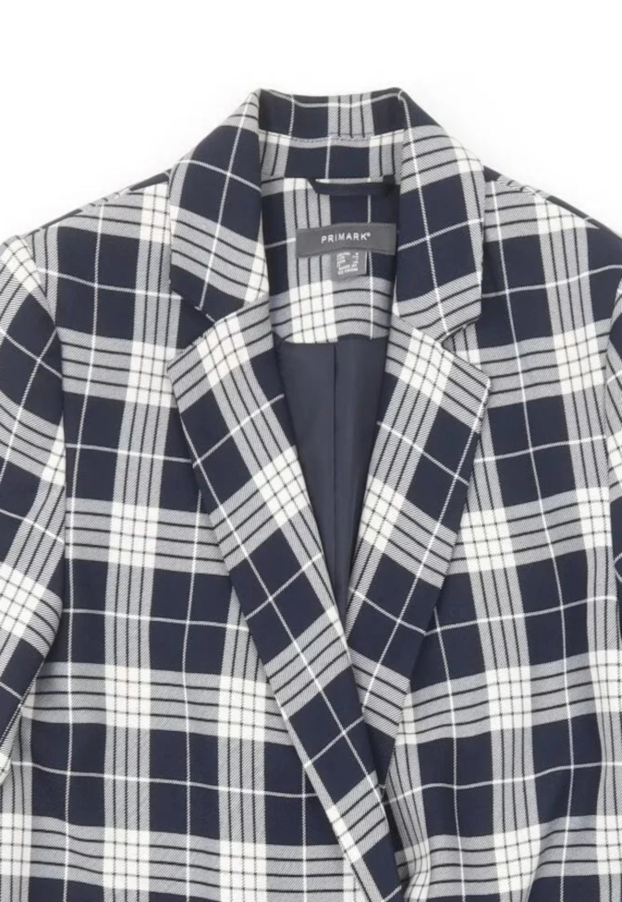 Plaid jacket blazer
