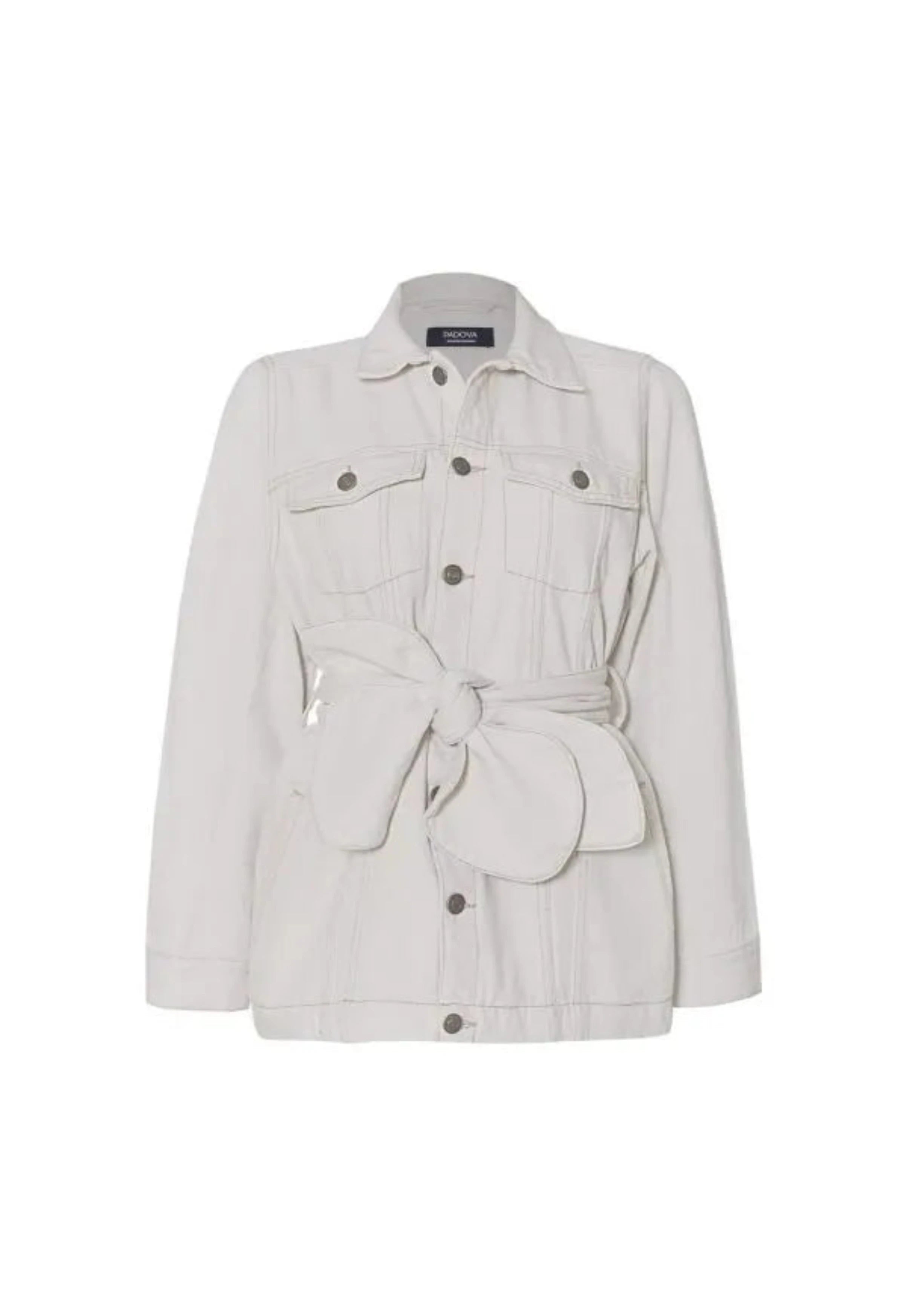Chaqueta Tormenta Floral Beige